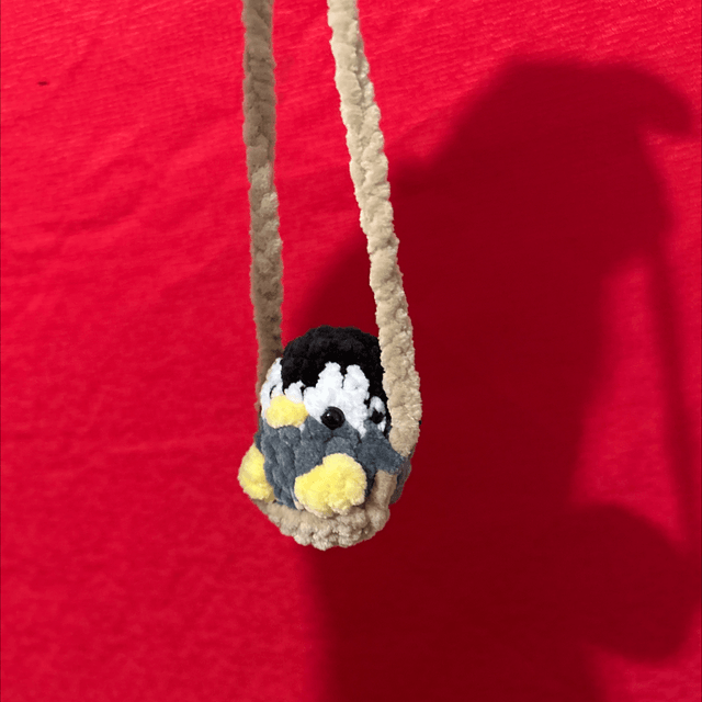 Décoration de rétroviseur Pingouin