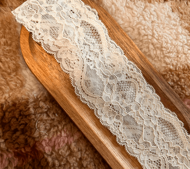 Bandeau Dentelle Blanche